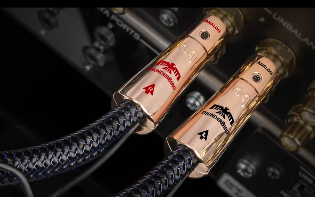 AUDIOQUEST THUNDERBIRD Stereo Cinch-Kabel – Bild 2